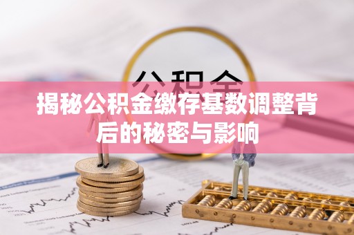普陀揭秘公积金缴存基数调整背后的秘密与影响