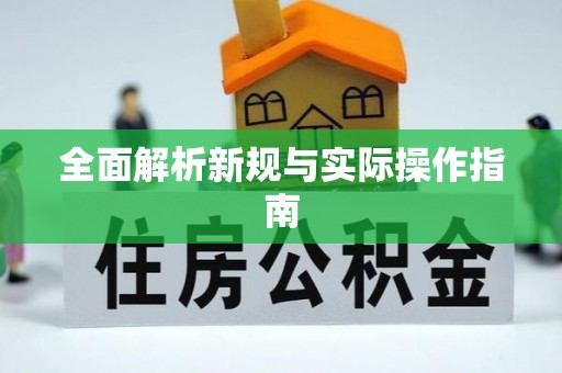 普陀全面解析新规与实际操作指南