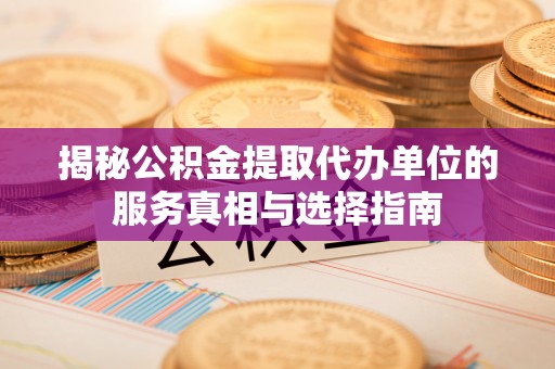 普陀揭秘公积金提取代办单位的服务真相与选择指南