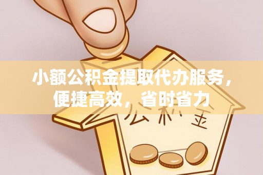 普陀小额公积金提取代办服务，便捷高效，省时省力