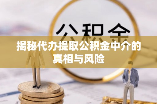 普陀揭秘代办提取公积金中介的真相与风险