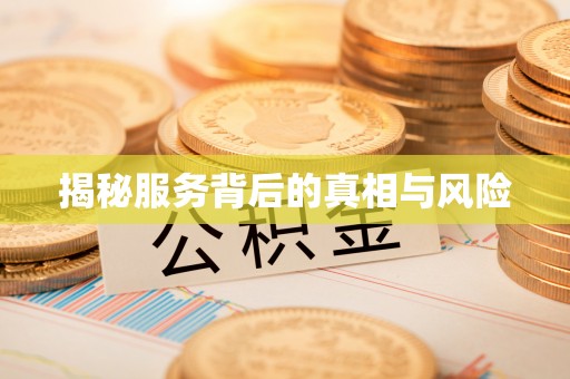 普陀揭秘服务背后的真相与风险