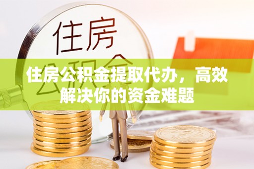 普陀住房公积金提取代办，高效解决你的资金难题