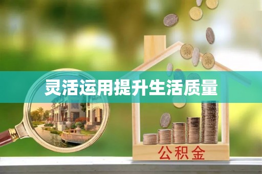 普陀灵活运用提升生活质量
