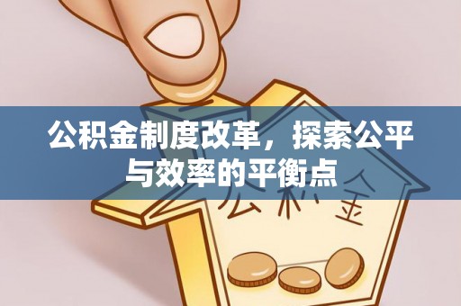 普陀公积金制度改革，探索公平与效率的平衡点