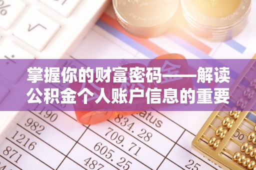 普陀掌握你的财富密码——解读公积金个人账户信息的重要性