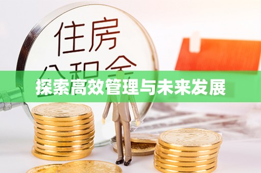 普陀探索高效管理与未来发展