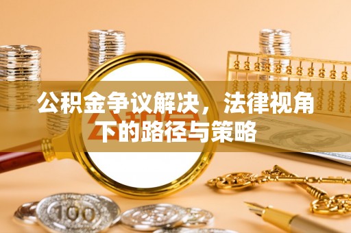 普陀公积金争议解决，法律视角下的路径与策略