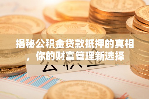 普陀揭秘公积金贷款抵押的真相，你的财富管理新选择