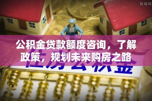普陀公积金贷款额度咨询，了解政策，规划未来购房之路