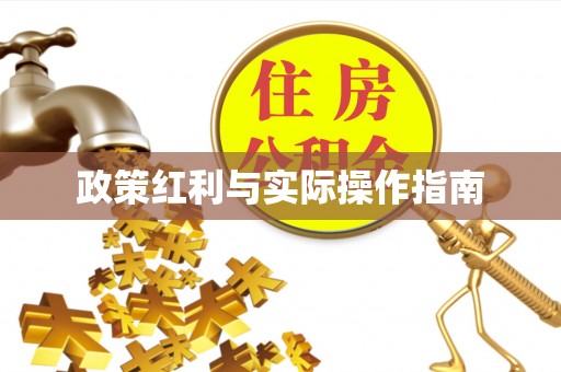 普陀政策红利与实际操作指南