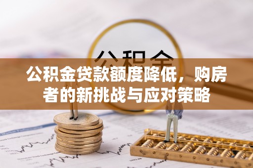 普陀公积金贷款额度降低，购房者的新挑战与应对策略