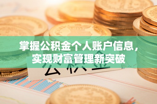 普陀掌握公积金个人账户信息，实现财富管理新突破