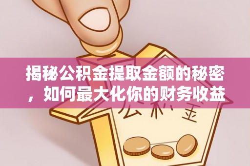 普陀揭秘公积金提取金额的秘密，如何最大化你的财务收益