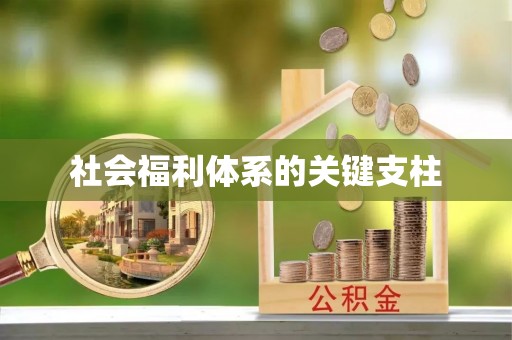 普陀社会福利体系的关键支柱