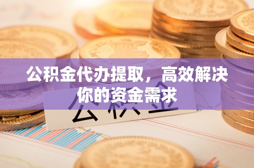 普陀公积金代办提取，高效解决你的资金需求