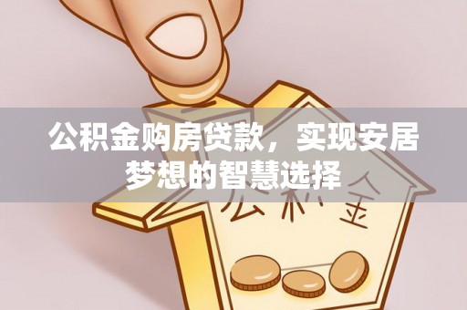 普陀公积金购房贷款，实现安居梦想的智慧选择