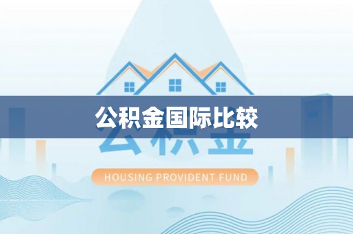 普陀公积金国际比较