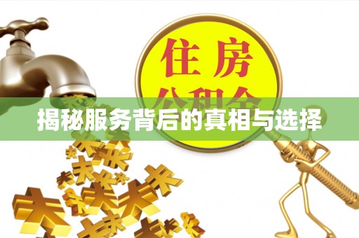 普陀揭秘服务背后的真相与选择