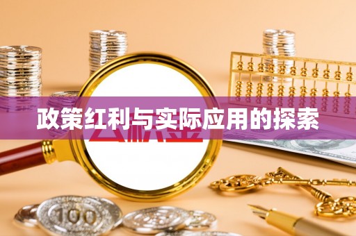 普陀政策红利与实际应用的探索