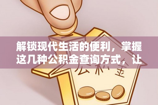 普陀解锁现代生活的便利，掌握这几种公积金查询方式，让理财更轻松
