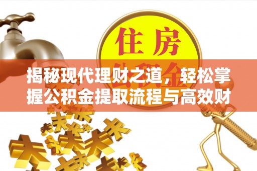 普陀揭秘现代理财之道，轻松掌握公积金提取流程与高效财务规划