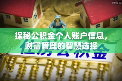 普陀探秘公积金个人账户信息，财富管理的智慧选择