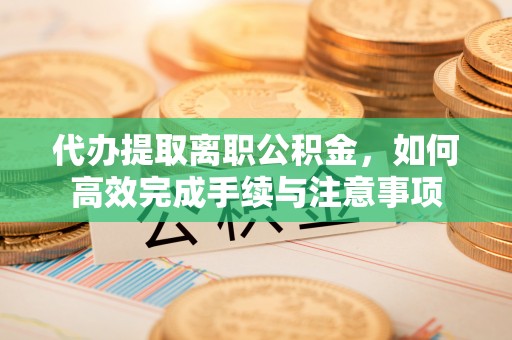 普陀代办提取离职公积金，如何高效完成手续与注意事项